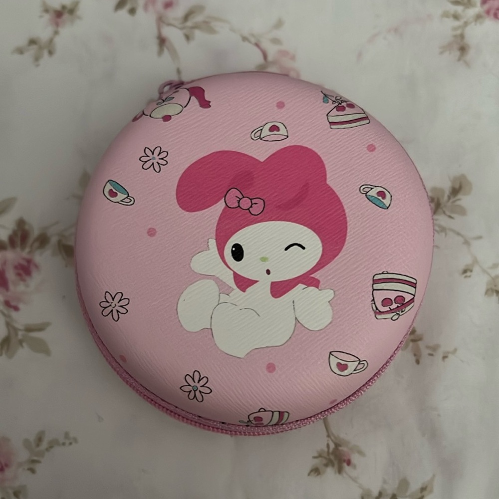 My Melody Small Circle Cable Case